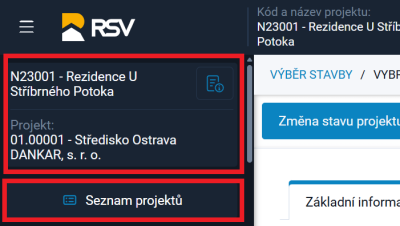 Informace o zakázce