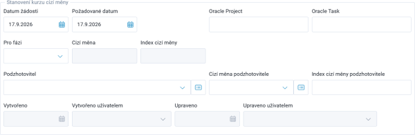 Stanovení kurzu cizí měny