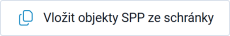 Vložit objekty ze schránky