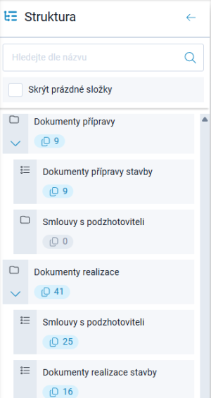 Dokumenty zakázky Dokumenty zakázky